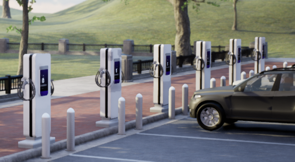 bornes de recharge pour véhicules électriques
