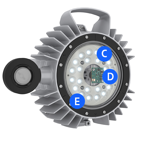 Champ Intelligent lighting antomy engine front